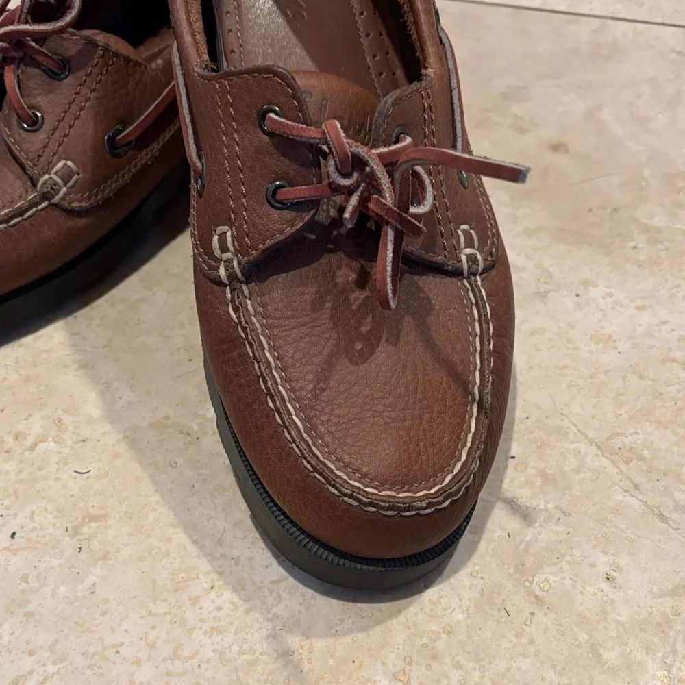 Clarks Leather Boat Shoes
